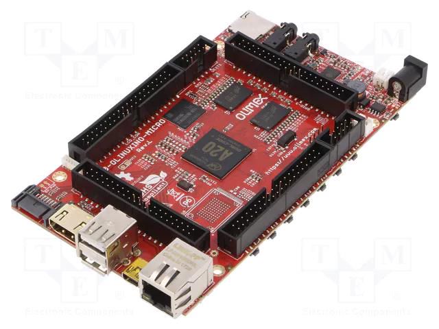 Single-board computer; Cortex A7; 2kBEEPROM,1GBRAM,16GBFLASH OLIMEX A20-MICRO-E16GS16