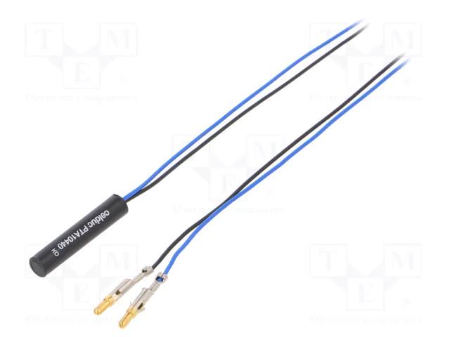 Reed switch; Pswitch: 10W; Ø6x30mm; Connection: cables; 400mA; IP67 CELDUC PTA10440