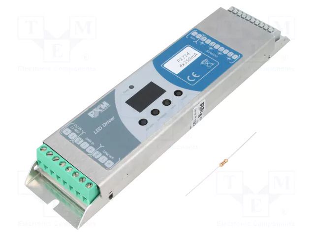 Programmable LED controller; DMX; 350mA; 12÷48VDC; Ch: 4 PXM PX714