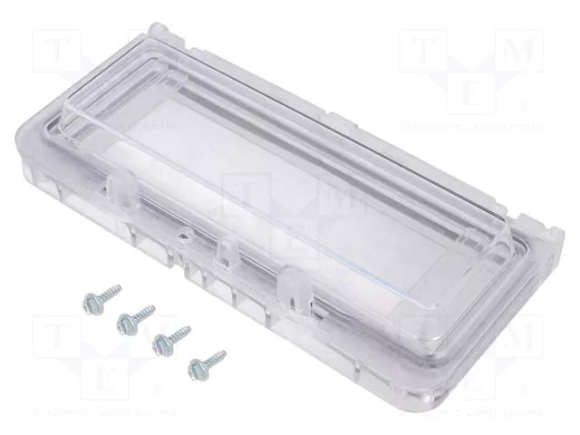 Inspection windows; 78x165x25mm; IP65; on hinged SCHNEIDER ELECTRIC NSYVA278MA