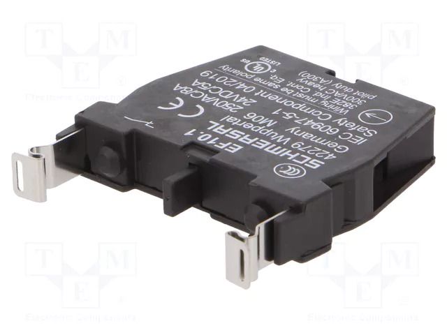 Contact block; 22mm; EF; IP20; front fixing; screw terminals SCHMERSAL 101006535