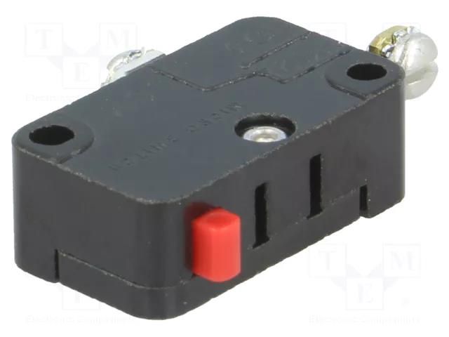 Microswitch SNAP ACTION; 15A/125VAC; without lever; SPDT; Pos: 2 HONEYWELL V3-1