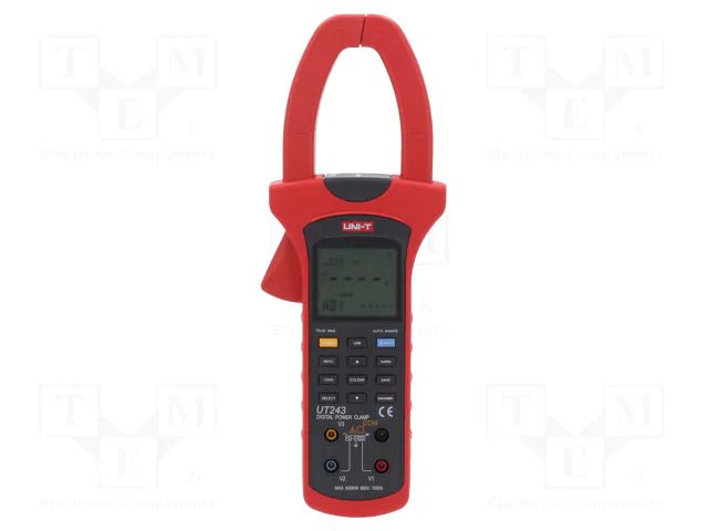Meter: power; pincers type; LCD; (10000); True RMS; 40÷80Hz; 50mm UNI-T UT243