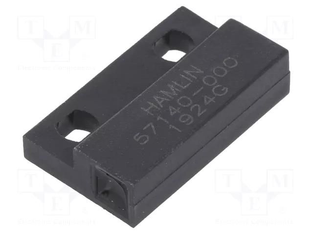 Magnet: permanent; AlNiCo-5; 23x14x6mm LITTELFUSE 57140-000