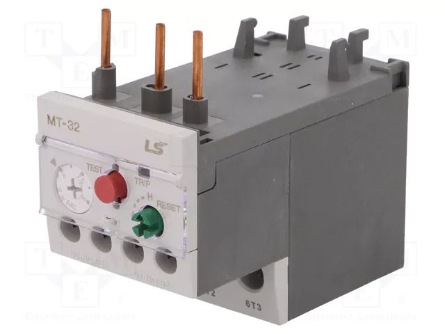 Thermal relay; Auxiliary contacts: NO + NC; 6÷9A; -5÷60°C; IP20 LS ELECTRIC MT-32-6-9A