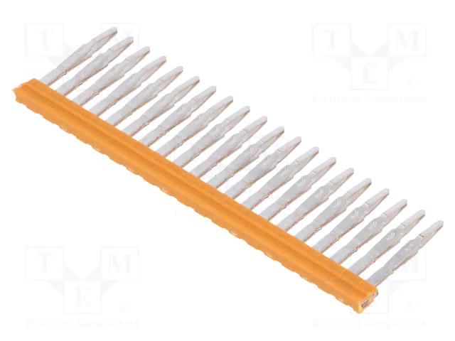 Comb bridge; orange; A; ways: 20 WEIDMÜLLER ZQV1.5N/20