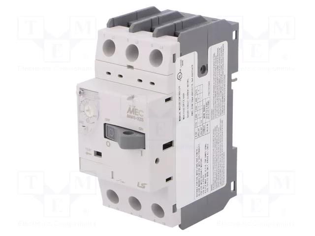 Motor breaker; 3kW; 220÷690VAC; for DIN rail mounting; IP20 LS ELECTRIC MMS-32S-8A