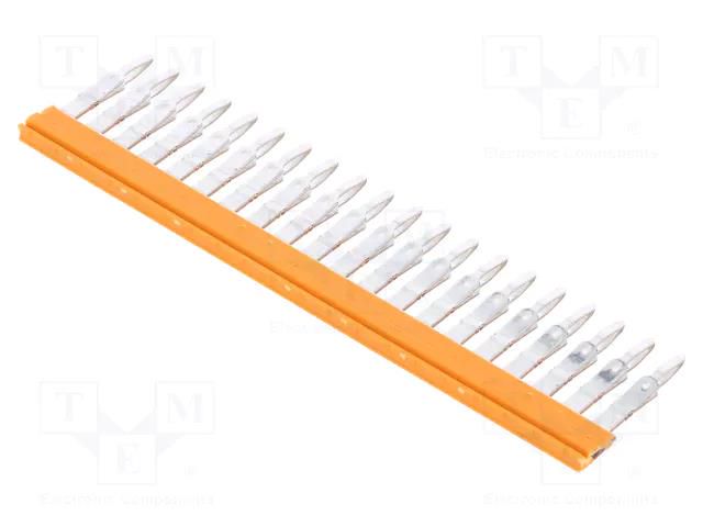 Comb bridge; orange; A; ways: 20 WEIDMÜLLER ZQV2.5N/20
