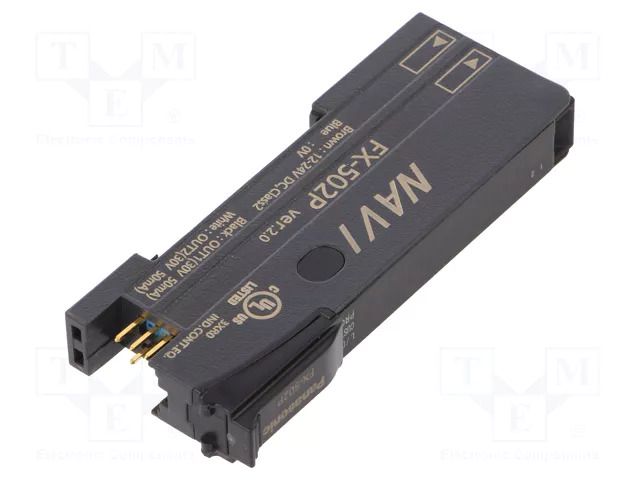 Sensor: optical fiber amplifier; PNP; IP40; 12÷24VDC; 34x10x75mm PANASONIC FX-502P