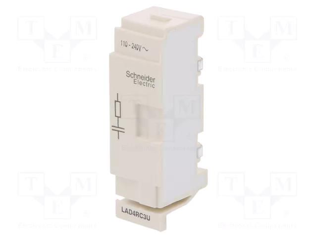 Surge arrester; RC element; side; -25÷55°C; 110÷250VAC SCHNEIDER ELECTRIC LAD4RC3U