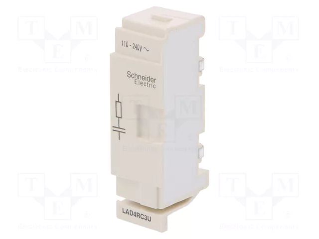 Surge arrester; RC element; side; -25÷55°C; 110÷250VAC SCHNEIDER ELECTRIC LAD4RC3U