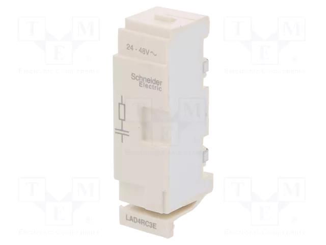 Surge arrester; RC element; side; -25÷55°C; 24÷48VAC SCHNEIDER ELECTRIC LAD4RC3E