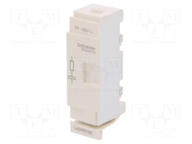 Surge arrester; RC element; side; -25÷55°C; 24÷48VAC SCHNEIDER ELECTRIC LAD4RC3E