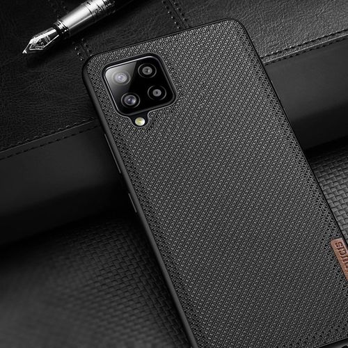 Dux Ducis Fino case covered with nylon material for Samsung Galaxy A42 5G green, Dux Ducis 6934913055922 6934913055922