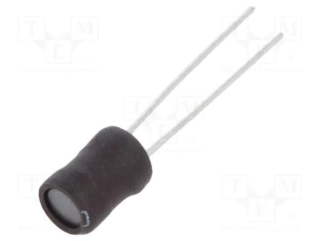 Inductor: wire; THT; 100uH; Ioper: 530mA; 680mΩ; ±10%; Isat: 530mA FERROCORE COIL0406-0.1