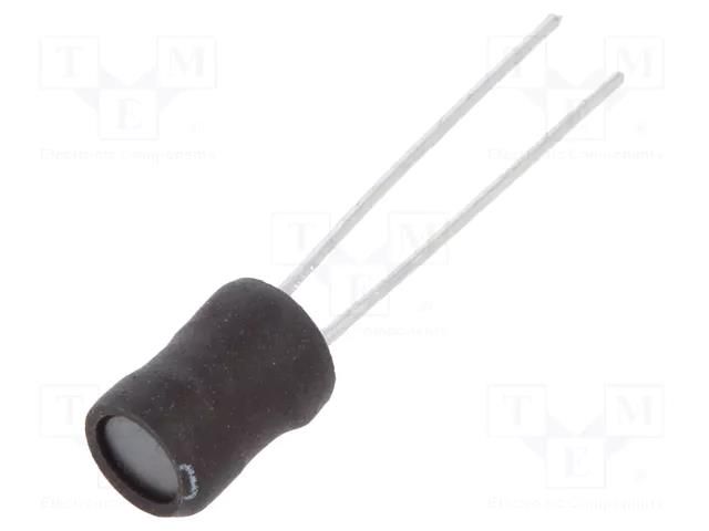 Inductor: wire; THT; 100uH; Ioper: 530mA; 680mΩ; ±10%; Ø5.5x7.5mm FERROCORE COIL0406-0.1