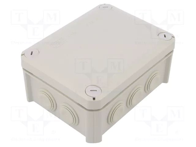 Enclosure: junction box; X: 116mm; Y: 150mm; Z: 67mm; IP66; T 100 OBO BETTERMANN OBO-2007077