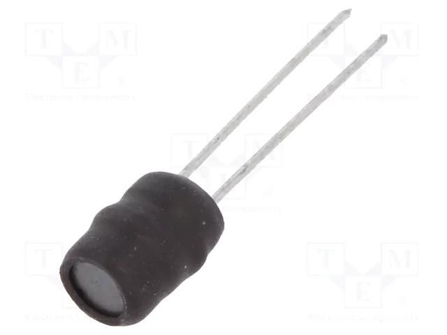 Inductor: wire; THT; 150uH; Ioper: 410mA; 1.06Ω; ±10%; Isat: 420mA FERROCORE COIL0406-0.15
