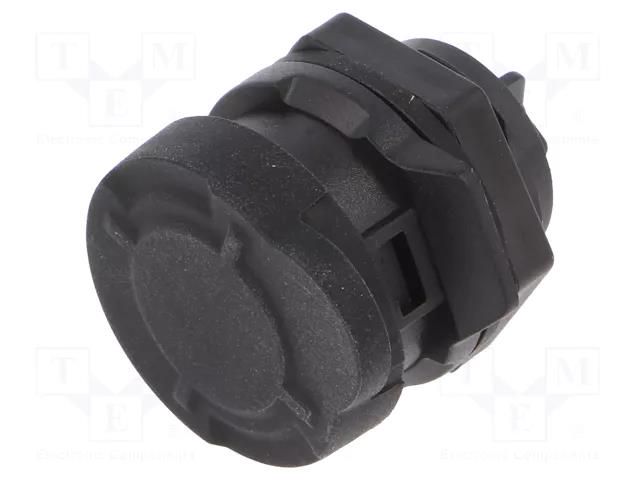 Connector: circular; socket; male; MRD; 10A; PIN: 3; IP67; straight AMPHENOL COMMUNICATIONS SOLUTIONS MRDBJ03L13000
