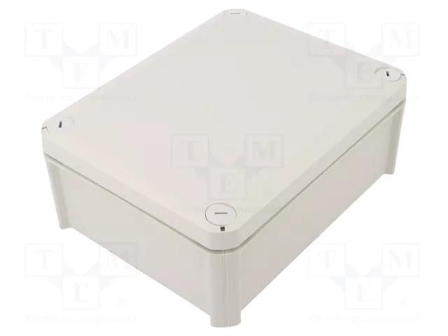 Enclosure: junction box; X: 150mm; Y: 190mm; Z: 77mm; IP66; T 160 OBO BETTERMANN OBO-2007271