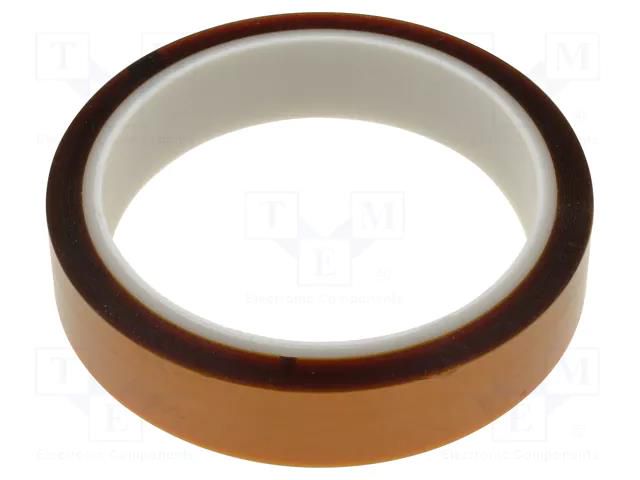 Tape: high temperature resistant; Thk: 63.5um; 55%; golden; W: 19mm BLT POLYHT-19MM