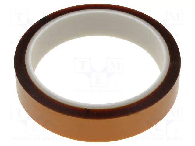 Tape: high temperature resistant; Thk: 63.5um; 55%; golden; W: 19mm BLT POLYHT-19MM