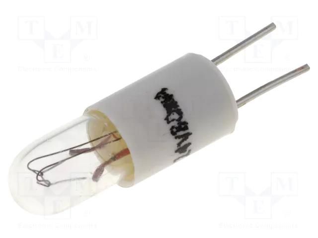 Filament lamp: miniature; 14VDC; 80mA; Ø: 6mm; L: 15mm BRIGHTMASTER LAMP-ML7382