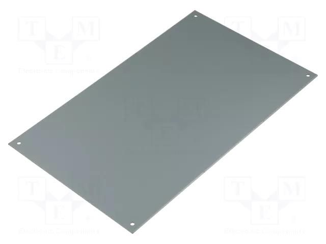 Front panel; aluminium; W: 150mm; L: 250mm; CARDMASTER FIBOX FP25/22