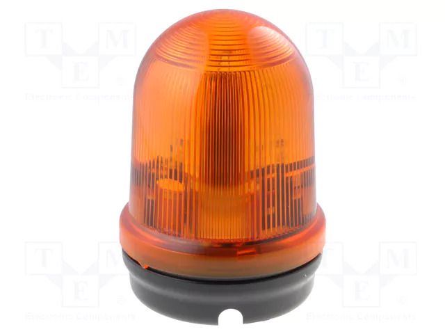 Signaller: lighting; flashing light; yellow; 828; 230VAC; IP65 WERMA 82830068