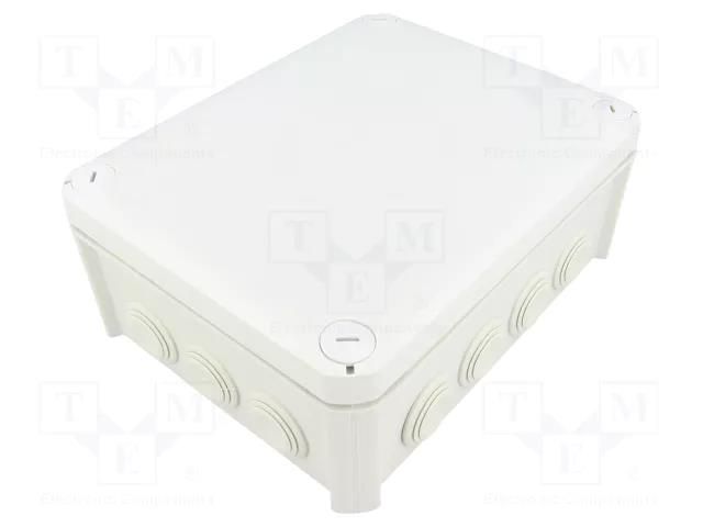 Enclosure: junction box; X: 150mm; Y: 190mm; Z: 77mm; IP66; T 160 OBO BETTERMANN OBO-2007093