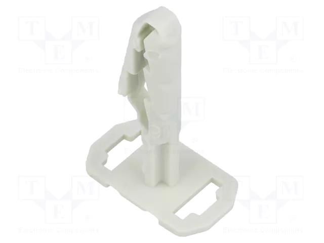 Peg; polyamide; light grey; Tie width: 9mm; cable ties OBO BETTERMANN OBO-2351609