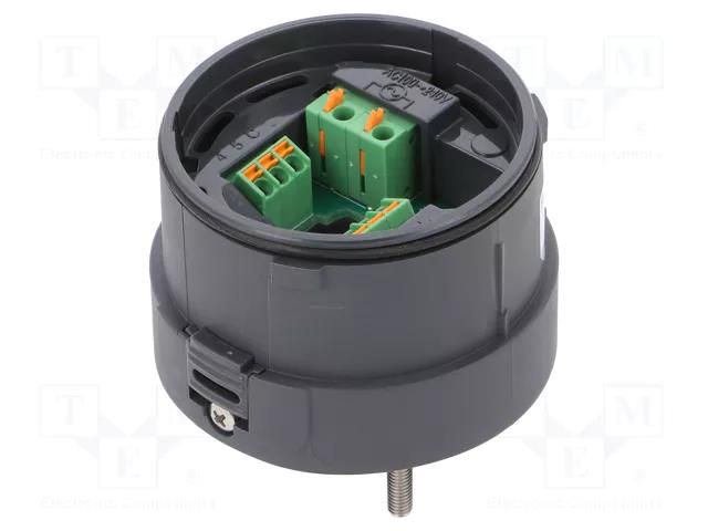 Accessories: mounting holder; black; IP65; Ø60mm; Harmony XVU SCHNEIDER ELECTRIC XVUZ01