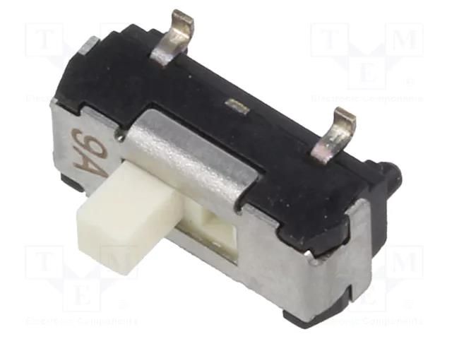Switch: slide; Pos: 2; SPDT; 0.2A/12VDC; ON-ON; SMT; -40÷85°C; CL-SB Nidec Copal Electronics CL-SB-12B-01