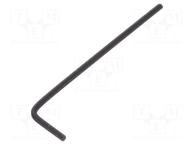 Wrench; hex key; HEX 1.2mm; Overall len: 45mm C.K CK-T4411-012