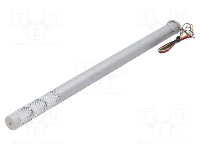 Signalling column; red/amber/green; LED; 24VDC; IP44; STA25SLM QLIGHT STA25SLM324RAG