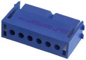 RECTNGLR PWR HOUSING, RCPT, 6POS, CABLE PLA06F0000/AA.