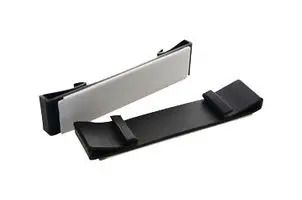 FLAT CABLE CLAMP, ADHESIVE, PA66, BLACK DFCC-3-RT