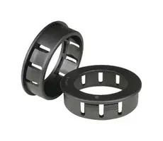 GROMMET, NYLON 6.6, 28MM, BLACK PGSB-2428