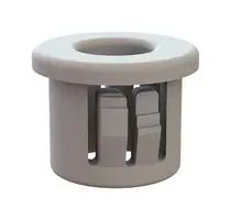GROMMET, NYLON 6, 0.437", WHITE 22MP04376W