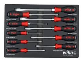 SCREWDRIVER TRAY SET, CUSHION GRIP, 10PC 53180