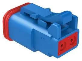 AUTOMOTIVE HOUSING, PLUG, 2POS, 13A, BLU AT06-2S-BLU