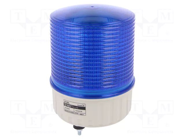 Signaller: lighting; continuous light,blinking light; blue; S125 QLIGHT S125L-24-B
