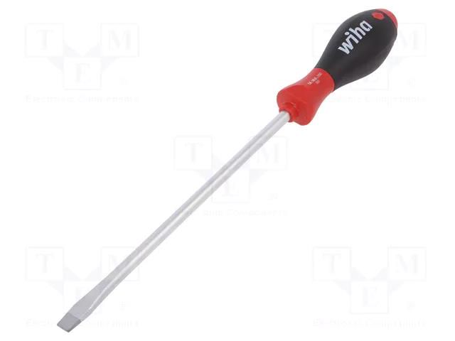 Screwdriver; slot; 10x1.6mm; SoftFinish®; Blade length: 200mm WIHA WIHA.00711