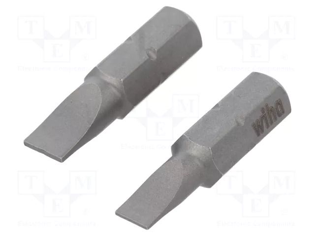 Kit: screwdriver bits; plastic cassette; slot; Holder: C6,3mm WIHA WIHA.07863