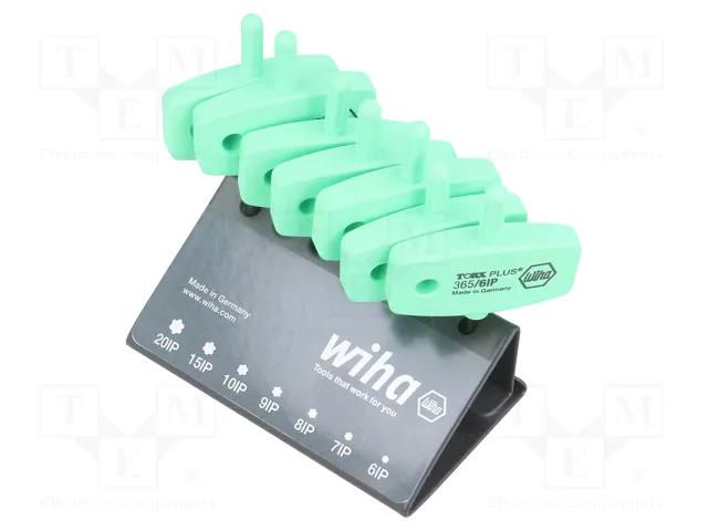 Wrench-set; Torx® PLUS; 6IP,7IP,8IP,9IP,10IP,15IP,20IP; 365IP WIHA WIHA.26261