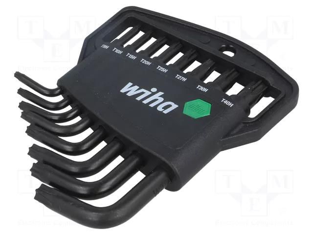 Wrench-set; Torx® with protection; Chrom-vanadium steel; 8pcs. WIHA WIHA.36462