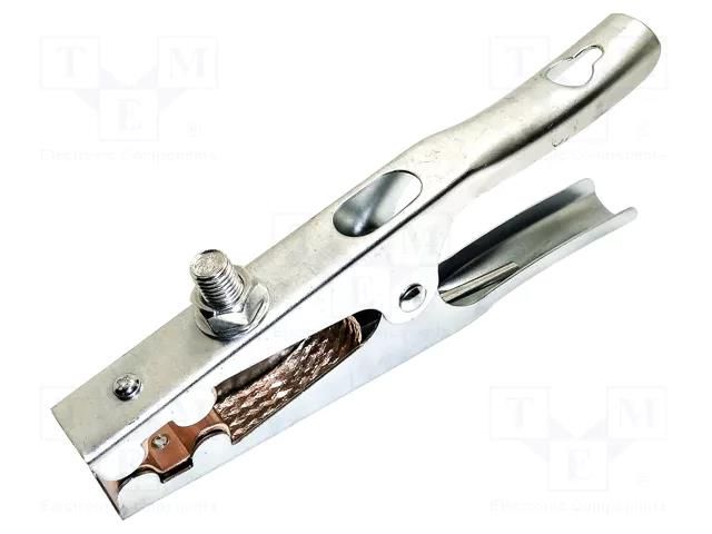 Crocodile clip; 500A; Grip capac: max.57mm; Overall len: 236mm MUELLER ELECTRIC BU-120