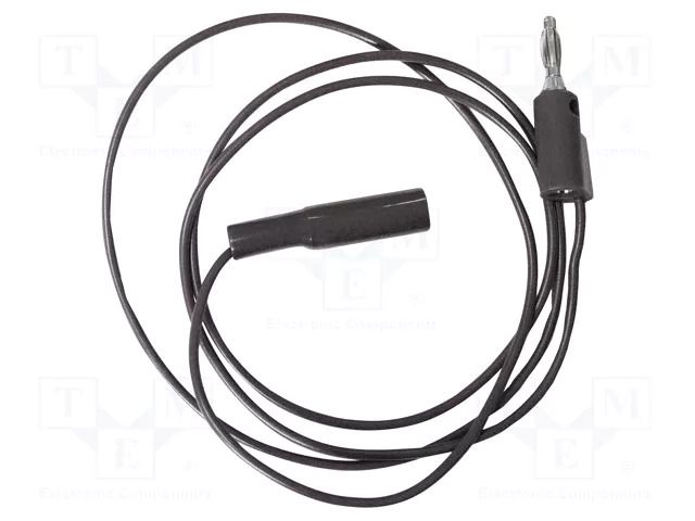 Test lead; 5A; banana plug 4mm,crocodile clip; Urated: 600V MUELLER ELECTRIC BU-2031-A-24-0