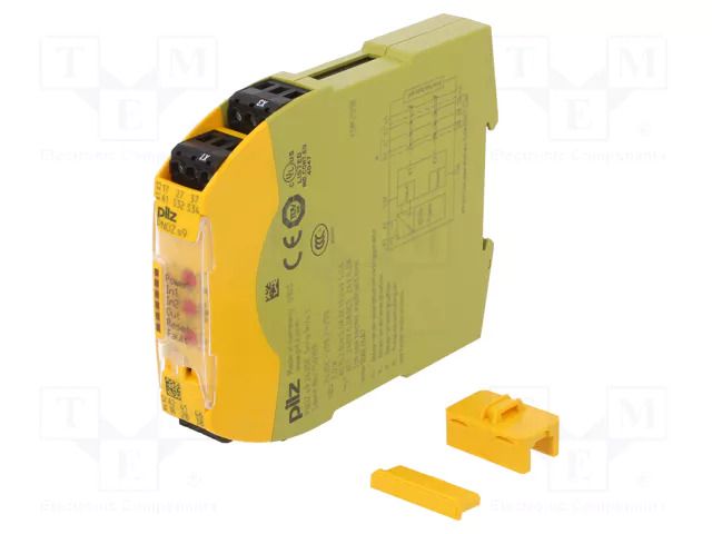 Module: extension; Usup: 24VDC; IN: 2; OUT: 4; for DIN rail mounting PILZ PZ-750109