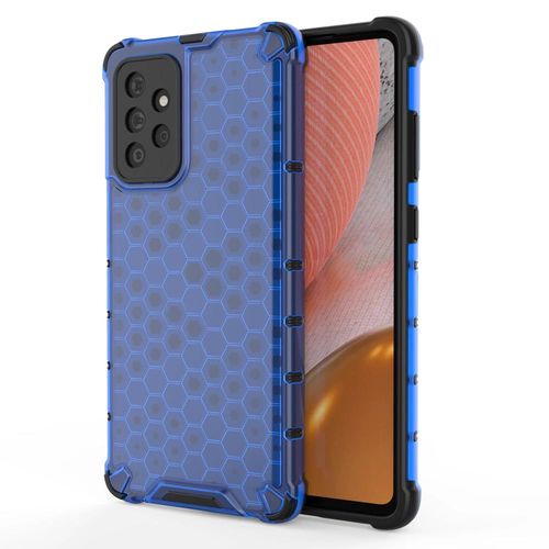 Honeycomb Case armor cover with TPU Bumper for Samsung Galaxy A72 4G blue, Hurtel 5907769324208 5907769324208